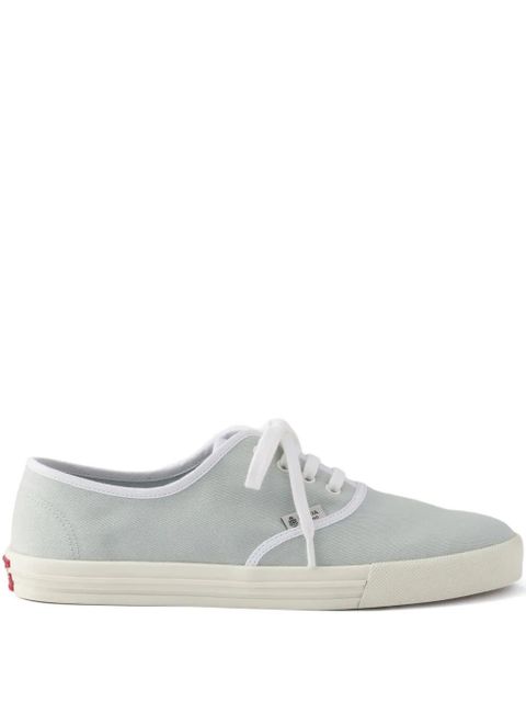 Prada round-toe lace-up sneakers - Blue - zdjęcie produktu nr 1