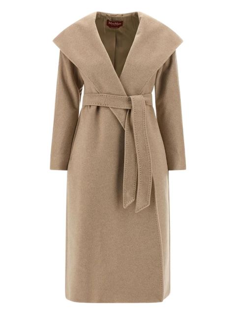 Max Mara hooded knotted coat - Neutrals - zdjęcie produktu nr 1