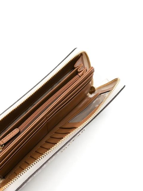 Michael Kors Jet Set monogram wallet - Neutrals