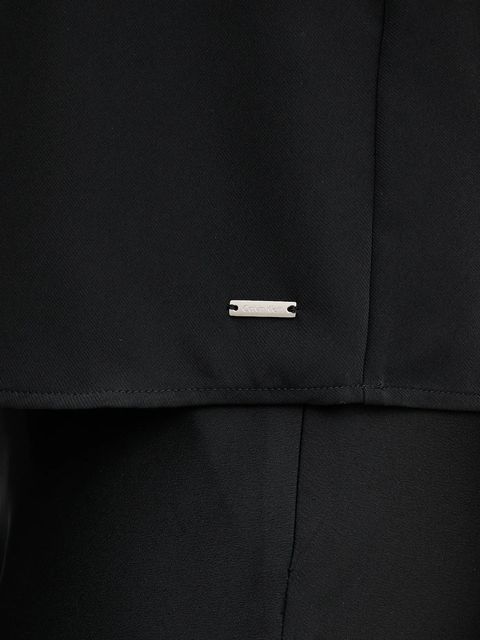 Calvin Klein bluzka damska kolor czarny gładka LV044D164G