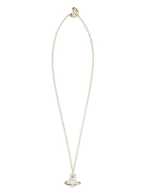 Vivienne Westwood Valentine's Agnatha Bas pendant necklace - Gold - zdjęcie produktu nr 1