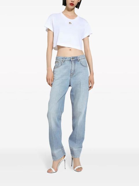 Dolce & Gabbana mid-rise boyfriend-fit jeans - Blue