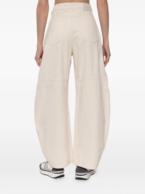 Sportmax button-fastening trousers - Neutrals