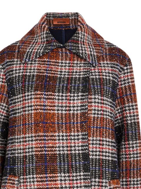 Missoni check coat - Orange - zdjęcie produktu nr 2