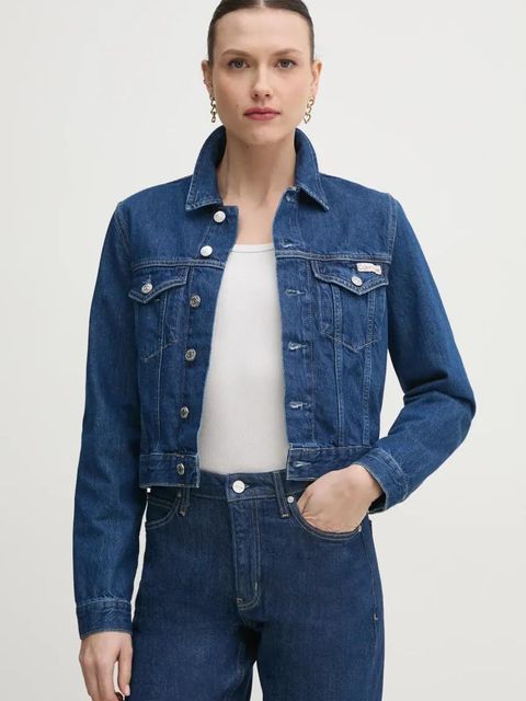 Calvin Klein Jeans kurtka kolor niebieski przejściowa J20J225183 - zdjęcie produktu nr 1