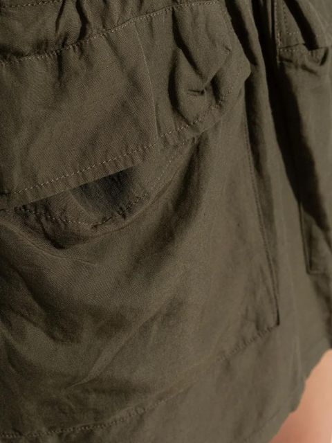 Diesel O-Cean-S2 pocket elasticated mini skirt - Green