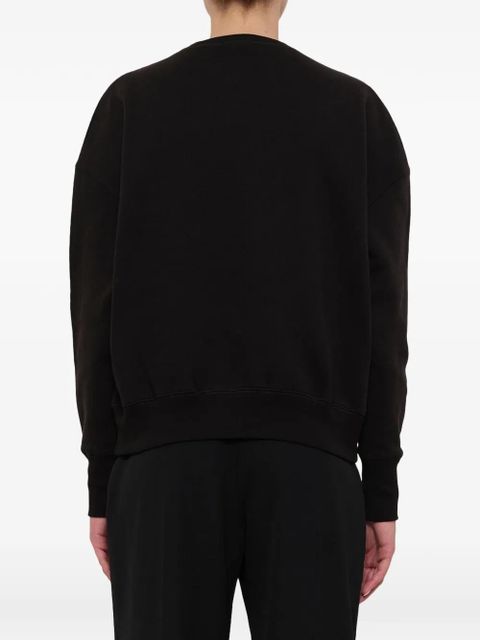 Alexander McQueen embroidered sweatshirt - Black