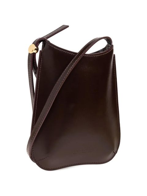 Jacquemus smooth leather tote bag - Brown