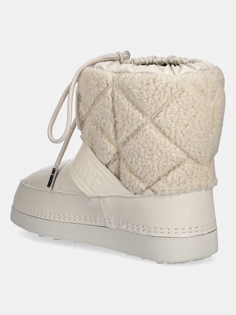 Love Moschino śniegowce kolor beżowy JA24412G0NISJ12A