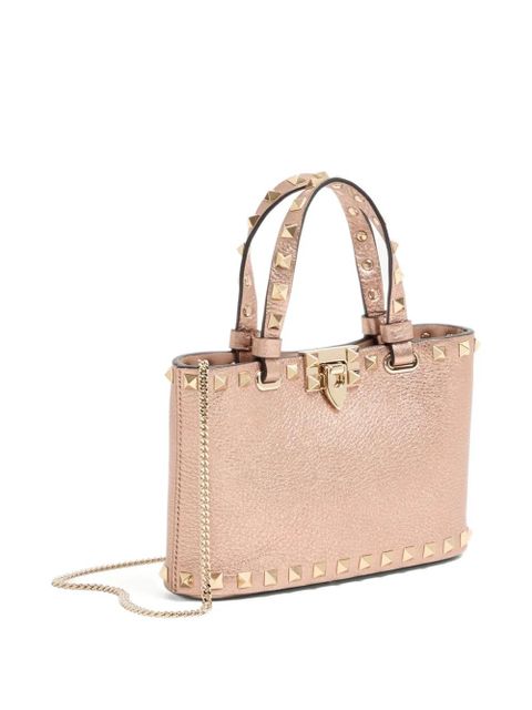 Valentino Garavani mini Rockstud tote bag - Brown - zdjęcie produktu nr 2