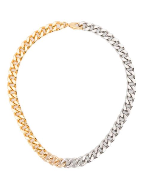 Maje Zirconia chain necklace - Gold - zdjęcie produktu nr 1