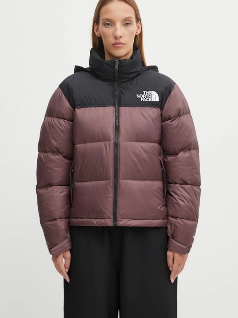 The North Face kurtka puchowa 1996 Retro Nuptse kolor fioletowy zimowa NF0A3XEOCAI1 - zdjęcie produktu nr 1