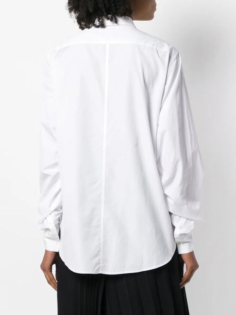 3.1 Phillip Lim ruched long-sleeve shirt - White