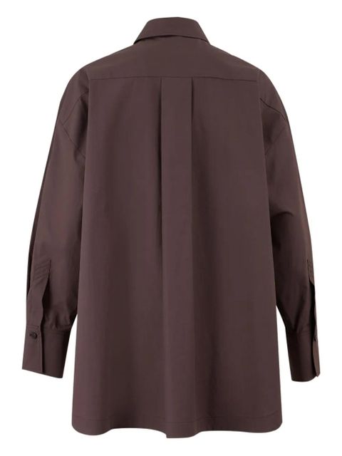 The Attico cotton shirt - Brown - zdjęcie produktu nr 2