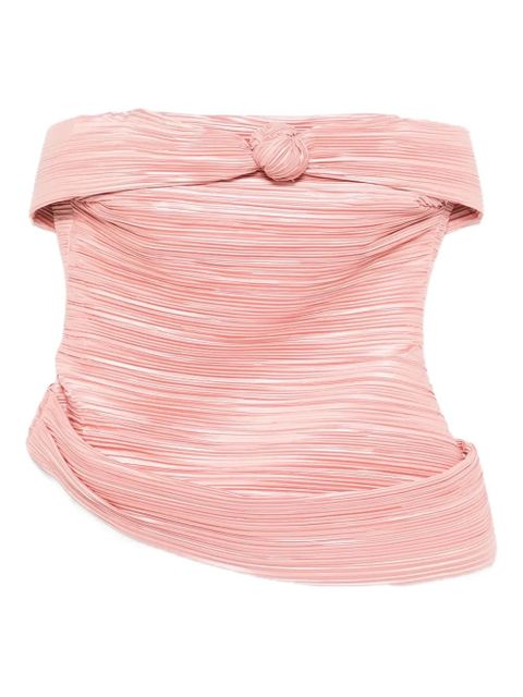 Cult Gaia Ansra pleated top - Pink - zdjęcie produktu nr 1