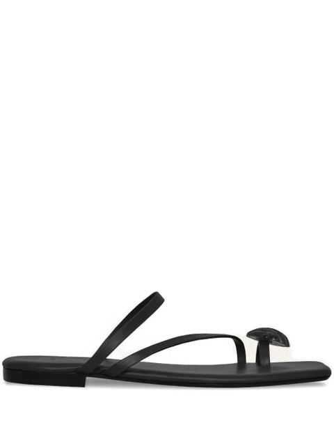 Johanna Ortiz Camino De Las Almas shell sandals - Black - zdjęcie produktu nr 1