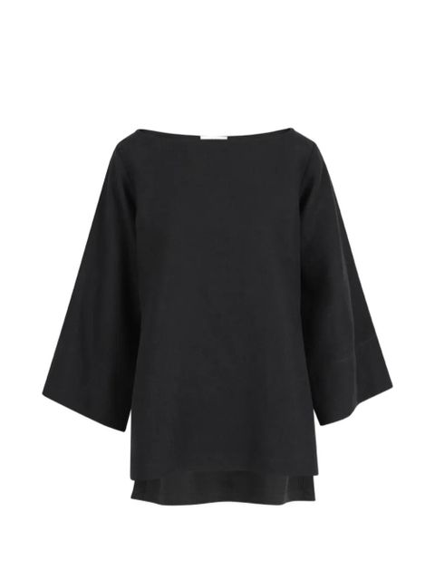 The Row flared sleeve blouse - Black - zdjęcie produktu nr 1