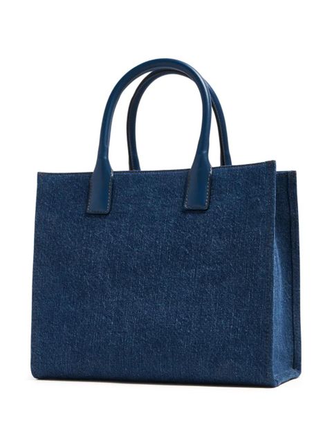 Versace La Medusa denim tote bag - Blue - zdjęcie produktu nr 2