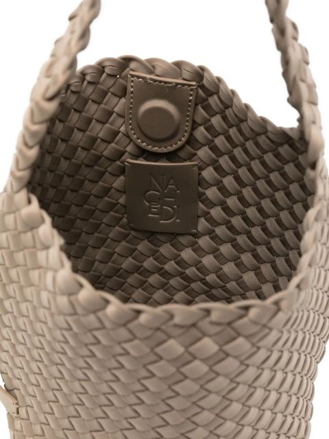 NAGHEDI small Nomad bucket bag - Brown