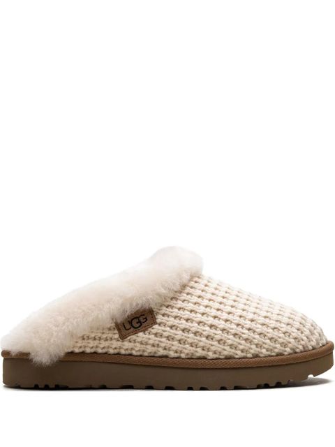 UGG Cluggette Knit slippers - Neutrals - zdjęcie produktu nr 1