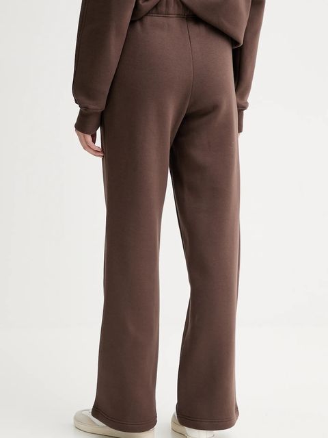 MUUV. spodnie dresowe MUUV..x.Answear damskie kolor brązowy gładkie