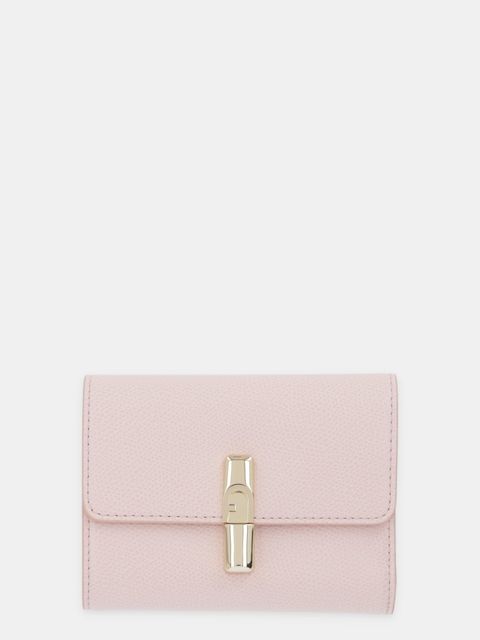 Furla portfel skórzany damski kolor różowy WP00564 ARE000 4355S - zdjęcie produktu nr 1