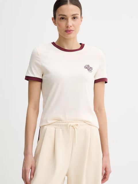 Guess t-shirt damski bawełniany GRETA - zdjęcie produktu nr 2