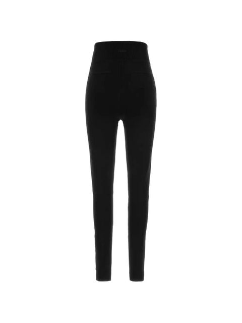 Chloé seam-detail leggings - Black - zdjęcie produktu nr 2