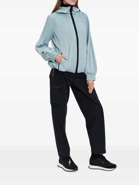 Moncler logo-patch jacket - Blue - zdjęcie produktu nr 2