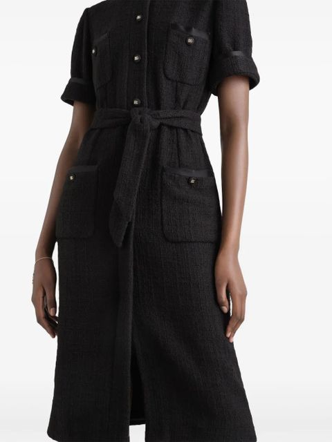 Dolce & Gabbana belted shirtdress - Black