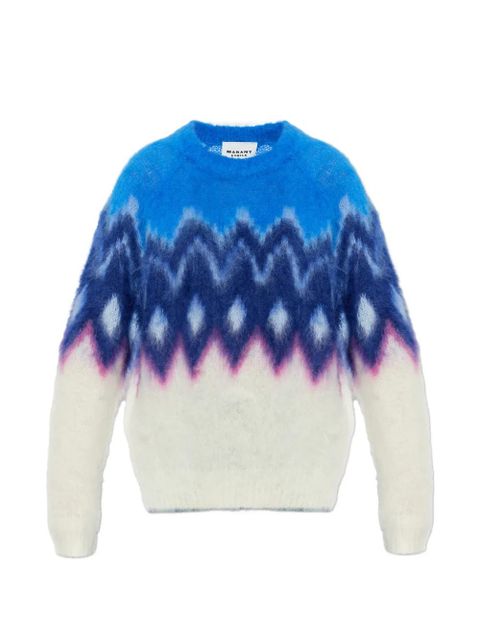 MARANT ÉTOILE Ambre sweater - Blue - zdjęcie produktu nr 1
