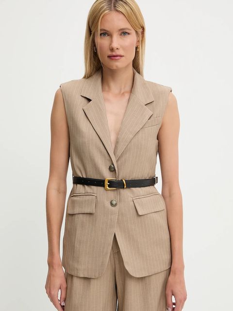 Answear.LAB komplet damski kolor beżowy - zdjęcie produktu nr 2