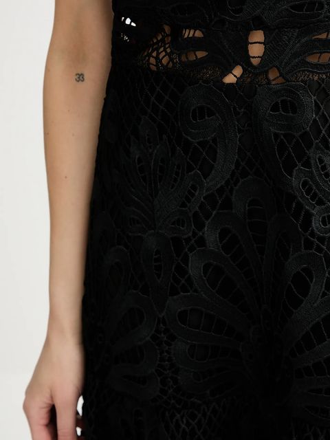 Morgan sukienka kolor czarny mini rozkloszowana ROSLI