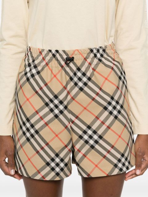 Burberry Vintage Check-print shorts - Neutrals