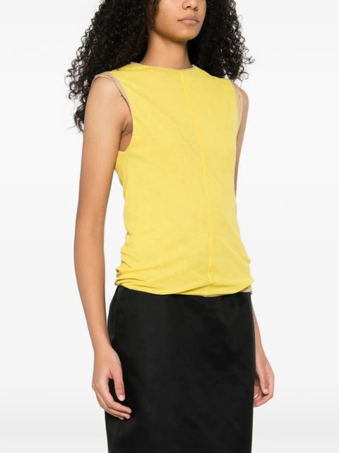 Sportmax contrast trim top - Yellow - zdjęcie produktu nr 2