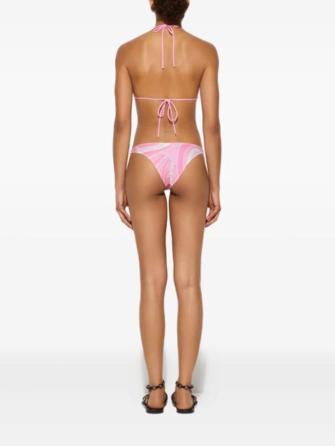 PUCCI Iride print bikini brief - Pink
