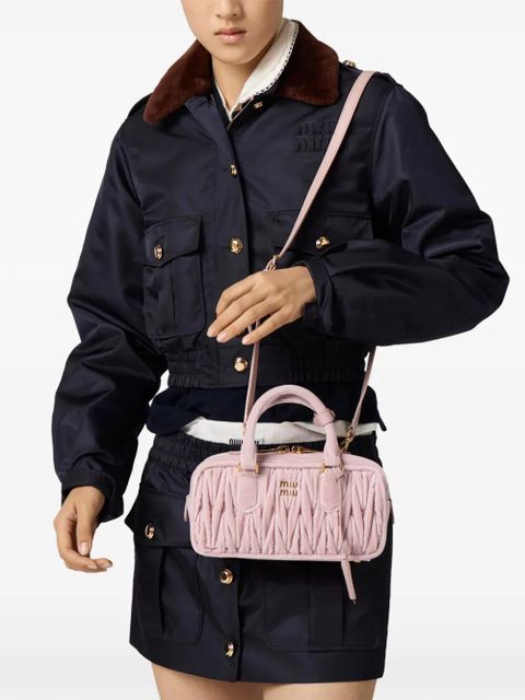 Miu Miu Arcadie Matelassé tote bag - Pink - zdjęcie produktu nr 2