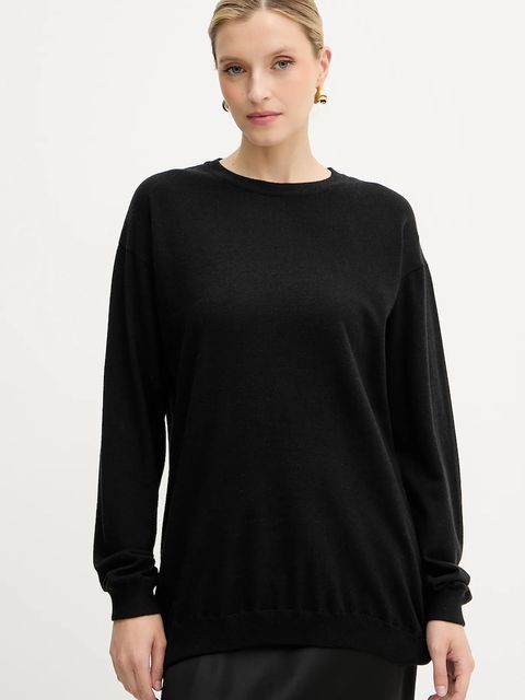 Silvian Heach sweter BENITEZ damski kolor czarny GPA25553MA - zdjęcie produktu nr 1