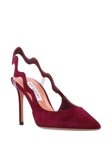 Aquazzura 8mm Artiste Sling pumps - Red