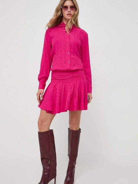 Pinko sukienka z domieszką jedwabiu - zdjęcie produktu nr 1