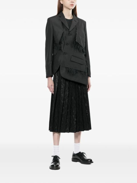 Comme Des Garçons asymmetric blazer - Black - zdjęcie produktu nr 2