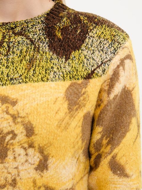 Desigual sweter z domieszką wełny ADAK