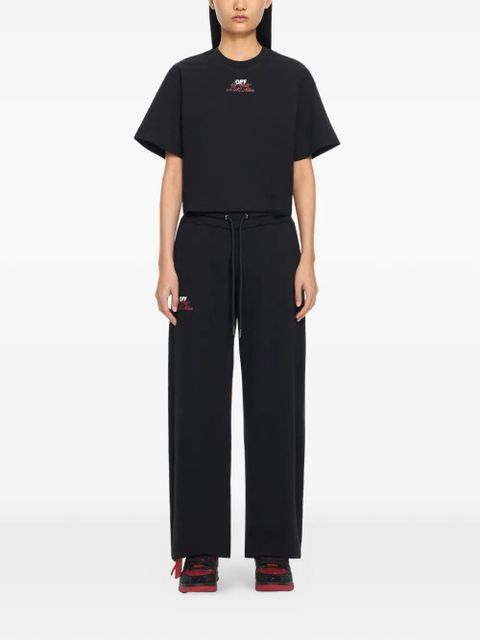 Off-White x AC Milan logo-print T-shirt - Black - zdjęcie produktu nr 2