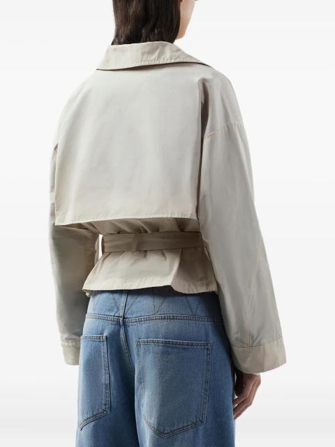 GCDS belted jacket - Neutrals