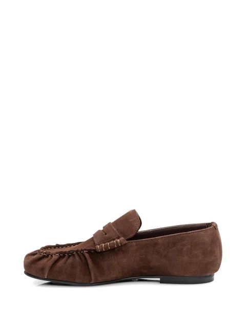 ALOHAS Aven suede loafers - Brown