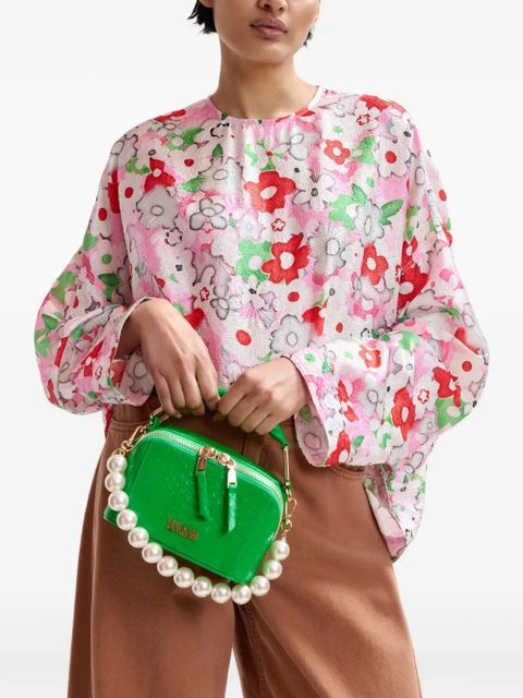 Essentiel Antwerp floral-print blouse - Neutrals