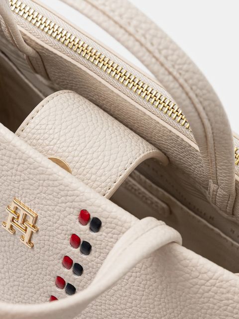 Tommy Hilfiger torebka kolor beżowy AW0AW18154