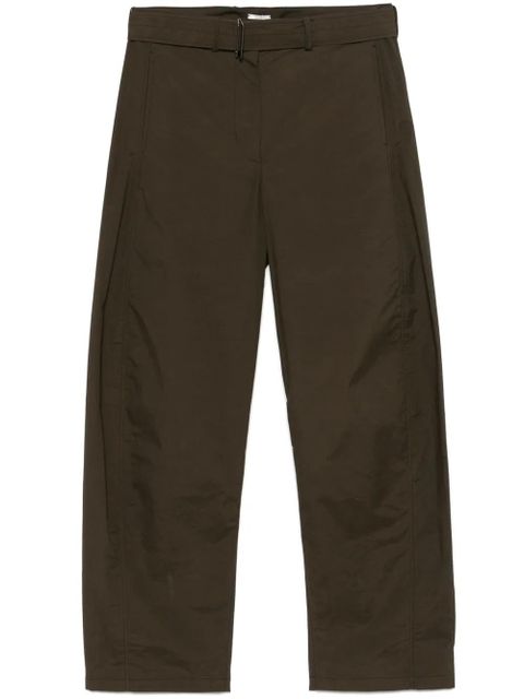 Magda Butrym belted trousers - Brown - zdjęcie produktu nr 1