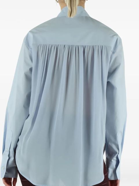 PINKO gathered shirt - Blue - zdjęcie produktu nr 2