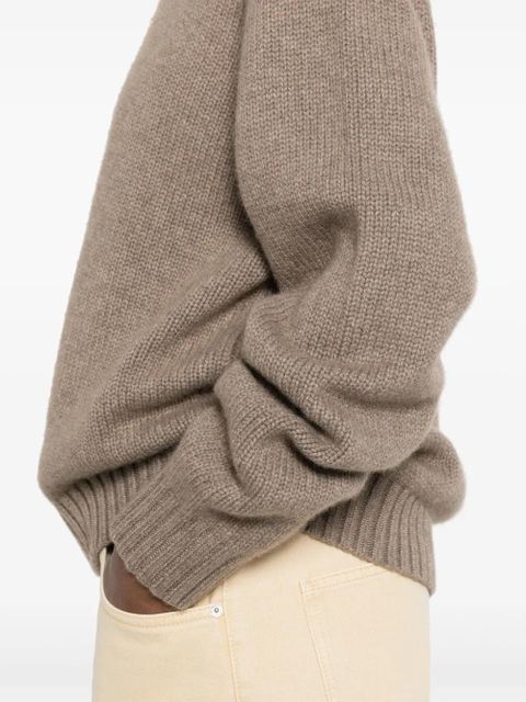 KHAITE Mae sweater - Brown